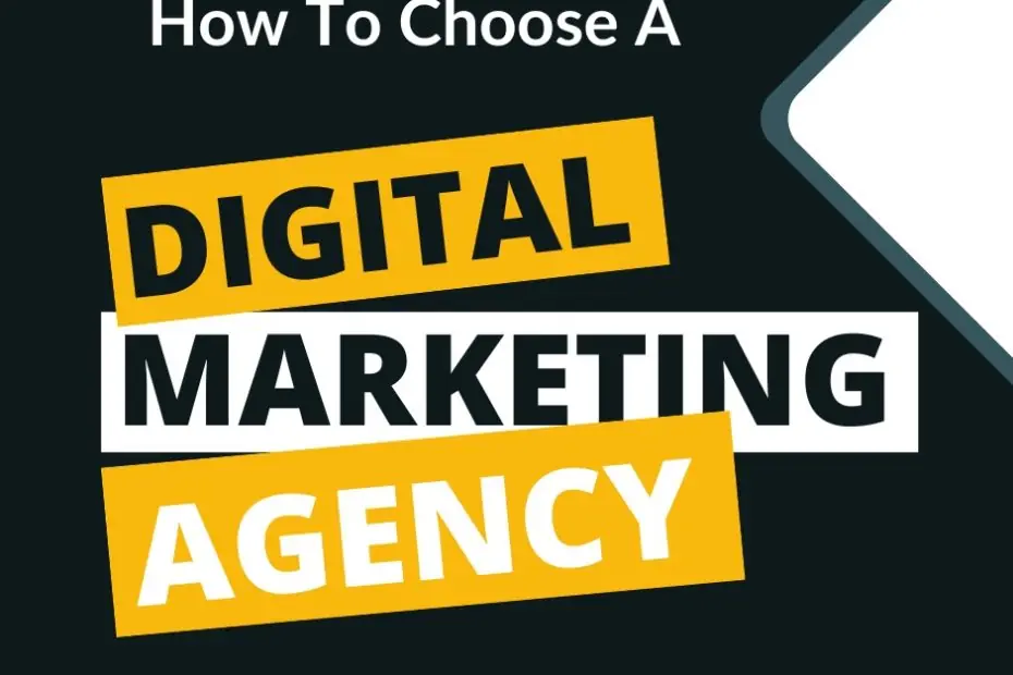 How to Choose A Digital Marketing Agency
