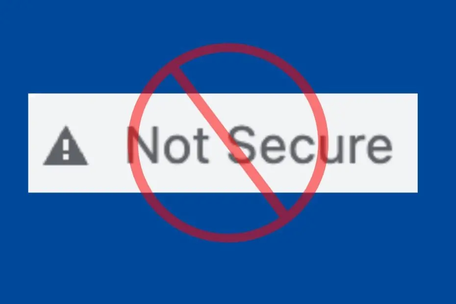 Not Secure!!